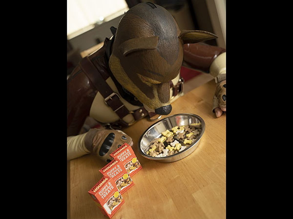 ಆತನಿಗೆ ನಾಯಿಯಂತೆ ತಟ್ಟೆಯಲ್ಲಿ ತಿನ್ನುವುದು ಇಷ್ಟ ಆತನಿಗೆ ನಾಯಿಯಂತೆ ತಟ್ಟೆಯಲ್ಲಿ ತಿನ್ನುವುದು ಇಷ್ಟ