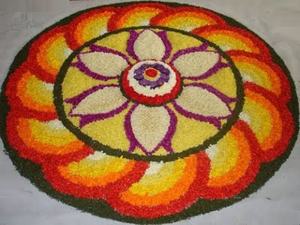 Best Pookalam Designs For Onam 2019
