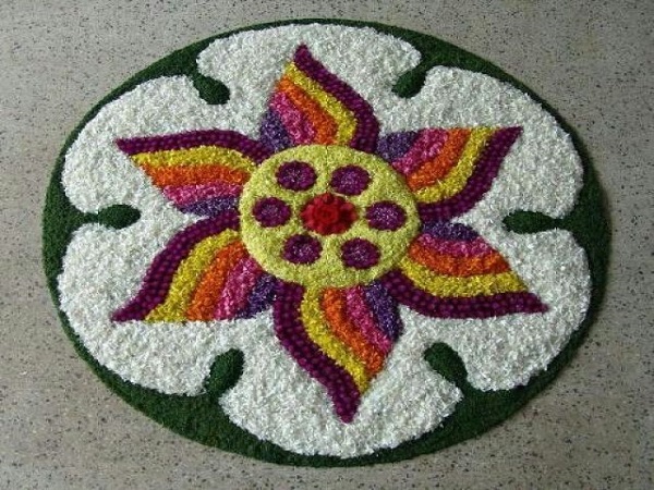 Best Pookalam Designs For Onam 2019