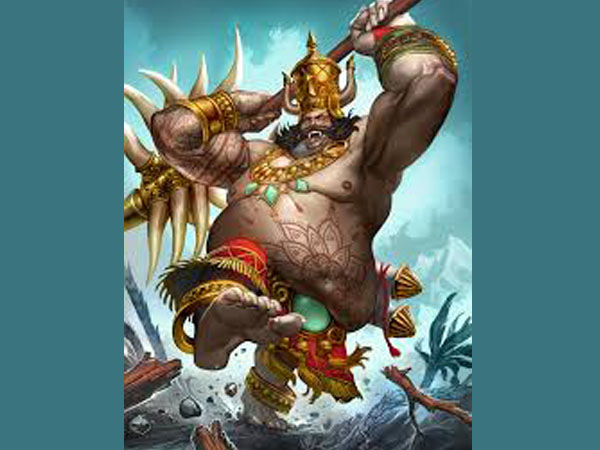 4. ಕುಂಭ ಕರ್ಣನು ಯುದ್ಧದಲ್ಲಿ ಹೋರಾಡಲು ಎಚ್ಚರಗೊಂಡನು 