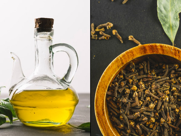 4. ಹರಳೆಣ್ಣೆ ಮತ್ತು ಲವಂಗ