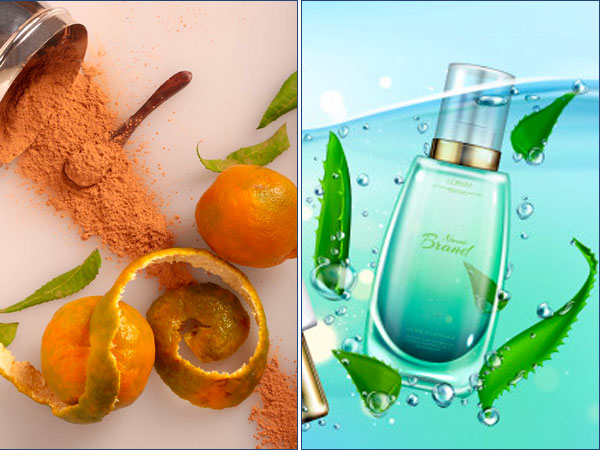 ಕಿತ್ತಳೆ ಸಿಪ್ಪೆಯ ಪುಡಿ ಹಾಗೂ ಲೋಳೆಸರ