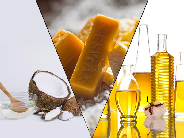 3. ತೆಂಗಿನೆಣ್ಣೆ, ಜೇನಿನ ಮೇಣ ಮತ್ತು ವಿಟಮಿನ್ ಇ