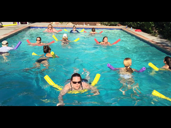 7. ವಾಟರ್ ಏರೋಬಿಕ್ಸ್ ಈಜಿಗೆ ಪರ್ಯಾಯ