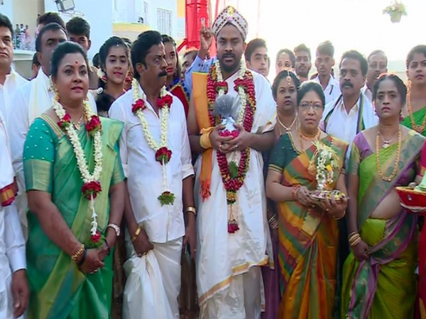 ಸಾಂಪ್ರದಾಯಿಕ ಮದುಮಗನ ಲುಕ್‌ನಲ್ಲಿ ಚಂದನ್‌ ಶೆಟ್ಟಿ