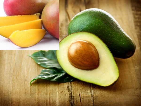 ಮಾವು ಮತ್ತು ಬೆಣ್ಣೆಹಣ್ಣಿನ ಮುಖಲೇಪ