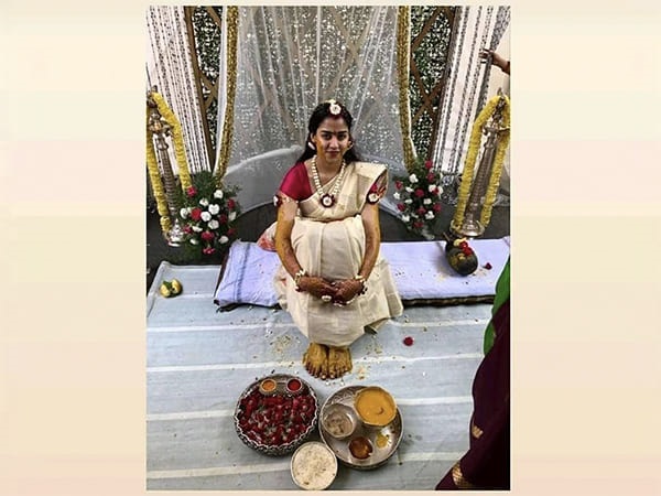 ಅರಿಶಿಣ ಶಾಸ್ತ್ರದಲ್ಲಿ ರೇವತಿ ಕಾಣಿಸಿದ್ದು ಹೀಗೆ