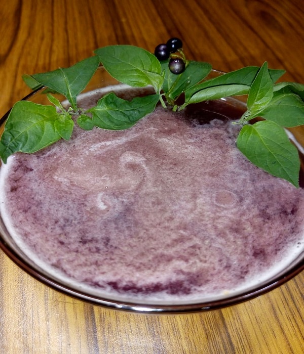 Black Nightshade Fruit juice Recipe