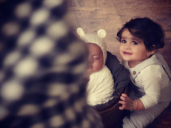 ತಮ್ಮನ ಜೊತೆ ಐರಾ