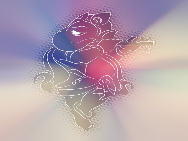 5. ಗಜಾನನಂ ಭೂತ ಗಾಣಧಿ ಸೇವಿತಂ