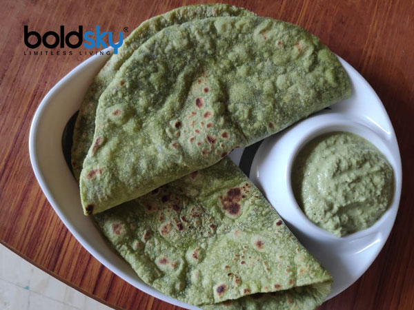 palak parota recipe