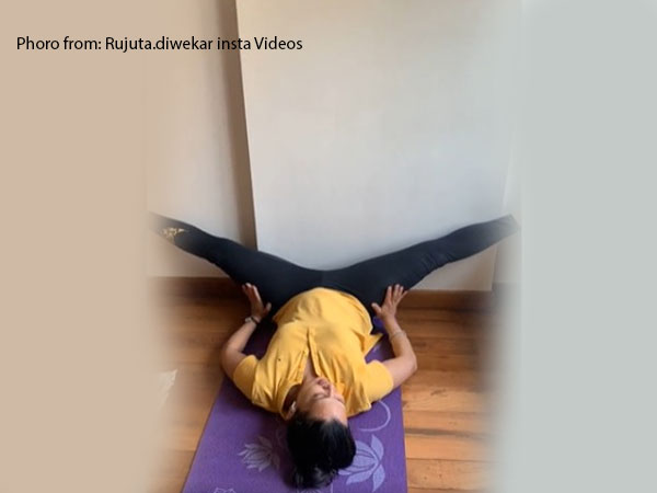 3. ವಿಪರೀತ ಕರಣಿಯಲ್ಲಿ ಸುಪ್ತ ಬದ್ಧ ಕೋನಾಸನ