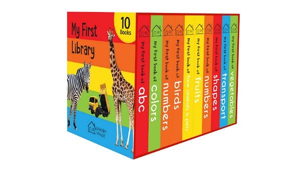 12. ಮೈ ಫಸ್ಟ್ ಲೈಬ್ರರಿ: ಪುಸ್ತಕಗಳ ಸೆಟ್: