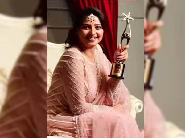 ತೆಳು ಗುಲಾಬಿ ಸೆಲ್ವಾರ್ ಲುಕ್‌ನಲ್ಲಿ ಮಿಂಚಿದ ರಚಿತಾ ರಾಮ್