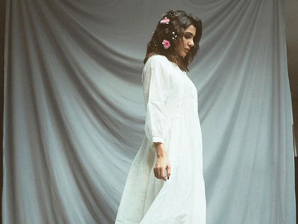  ಬಿಳಿ ವಸ್ತ್ರದಲ್ಲಿ ಸಮಂತಾ ಶೈನ್‌