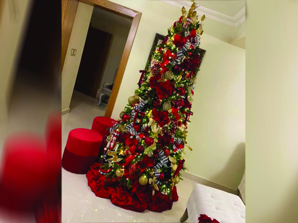 ಕ್ರಿಸ್ಮಸ್ ಟ್ರೀಗೆ ರೆಡ್ ಅಂಡ್ ಗ್ರೀನ್ ಕಲರ್ ಡೆಕೋರೇಷನ್ ಕ್ರಿಸ್ಮಸ್ ಟ್ರೀಗೆ ರೆಡ್ ಅಂಡ್ ಗ್ರೀನ್ ಕಲರ್ ಡೆಕೋರೇಷನ್