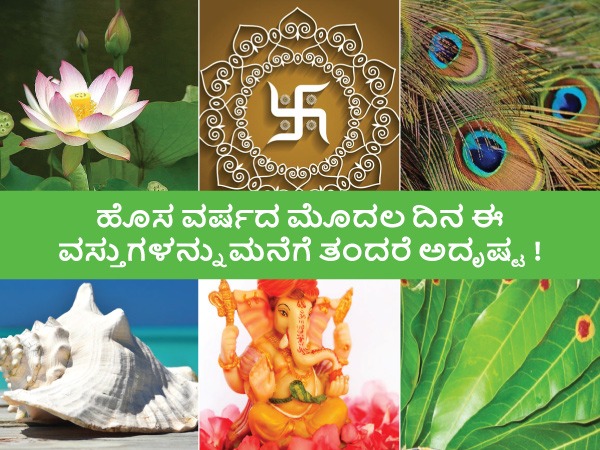 ಹೊಸ ವರ್ಷದ ಆರಂಭದಲ್ಲಿ ಮನೆಗೆ ತರಬೇಕಾದ ವಸ್ತುಗಳ ಬಗ್ಗೆ ಈ ಕೆಳಗೆ ನೀಡಲಾಗಿದೆ: