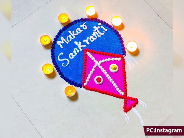 ಮಕರ ಸಂಕ್ರಾಂತಿಗೆ ಸರಳ-ಸುಂದರ ರಂಗೋಲಿ