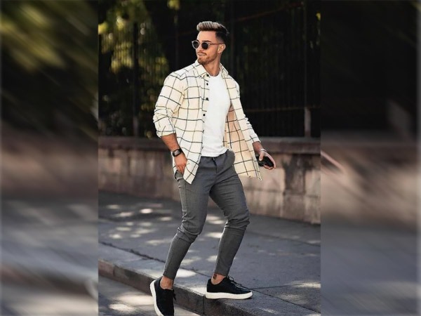 ಶರ್ಟ್‌ ವಿಥ್‌ ಟೀ ಶರ್ಟ್ ಲುಕ್‌