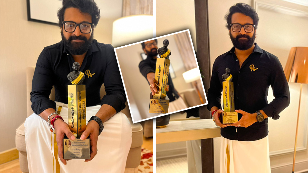 Rishab Shetty Wore Traditional Indian Attire While Receiving Dada Sahebh Phalke Award; Know Specialities Rishab Shetty Wore Traditional Indian Attire While Receiving Dada Sahebh Phalke Award; Know Specialities