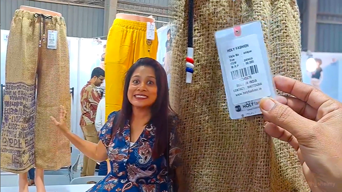 Palazzo Pants Made of Jute Priced at Rs 60000; What Netizens React to Viral Video Palazzo Pants Made of Jute Priced at Rs 60000; What Netizens React to Viral Video