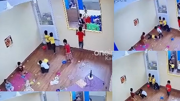 Small Boy Beats Another Boy In Bengaluru Day Care Center: Video Viral