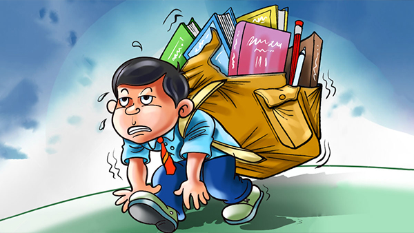 What is the Govt Circular for School Kids Bag Weight. What are the problems faced by students