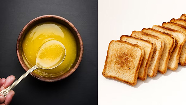 Healthier Ways Where You Can Include Ghee in Your Diet in Kannada.