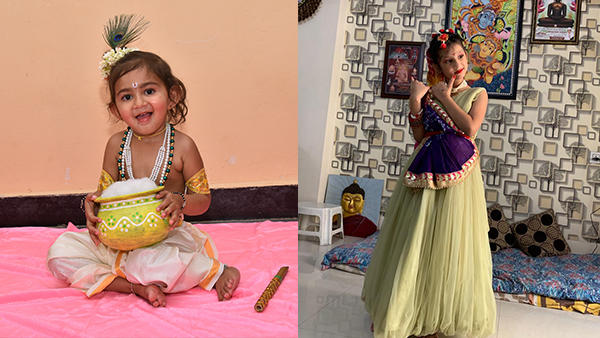 Krishna Vesha Kids Photos