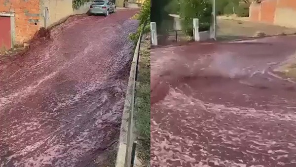 Red Wine River Flow