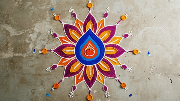 AI Designed Rangoli