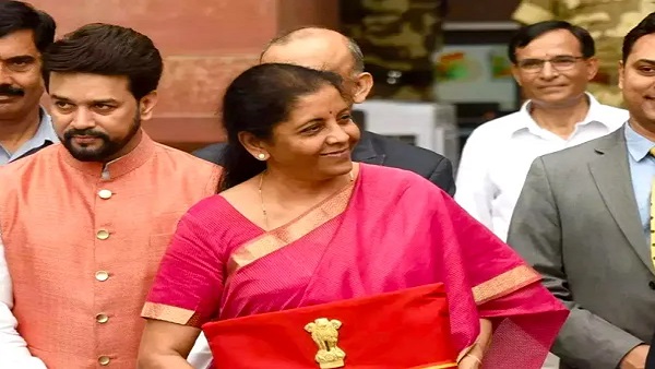 2024 Union budget Nirmala Seetharaman Saree Look