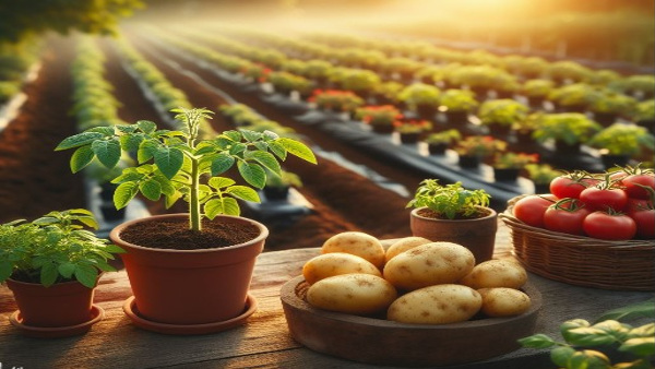 Farmers New Technique Of Growing Plant