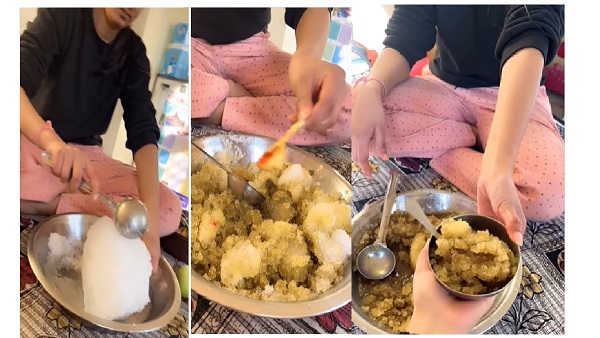 Ice Served With Spices,