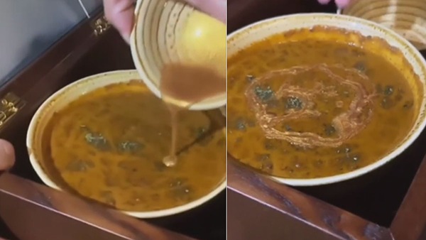 24k Gold Served With Daal