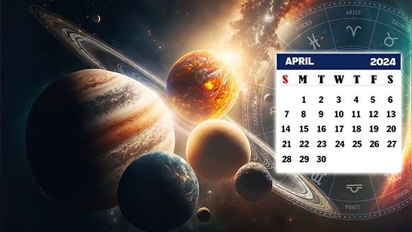 4 Planet Transit In April