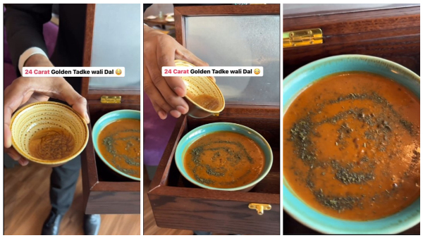 Dal Made By 24 Carat Gold At Ranveer Brar Restaurant