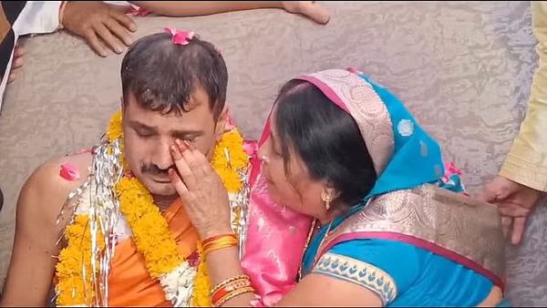 Ujjain Man Gifts Slippers Made From His Skin To Mom