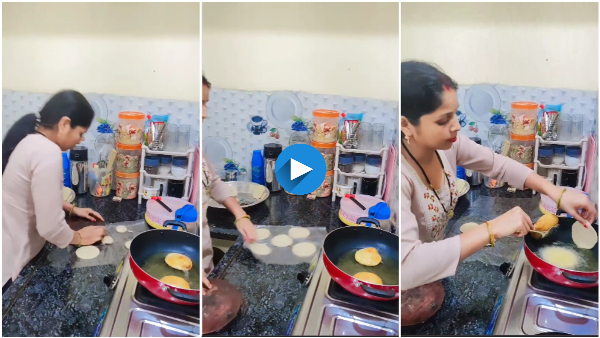 Woman Preparing Poori In A Minute Life Hack Video Gone Viral