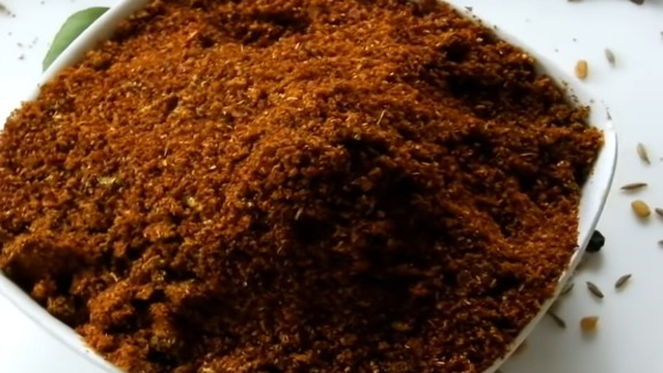 How To Make Bisibele Baath Powder Recipe At Home In Kannada