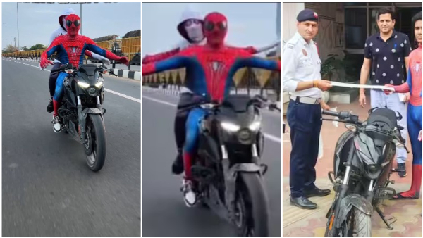 Jolly Ride Dressed as Spider-Man Young YouTuber Couple Arrested