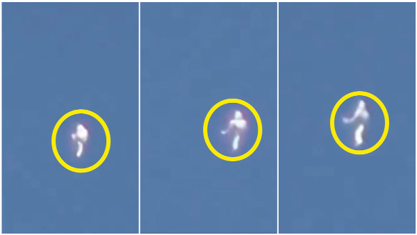 Mysterious Object Flying Over California