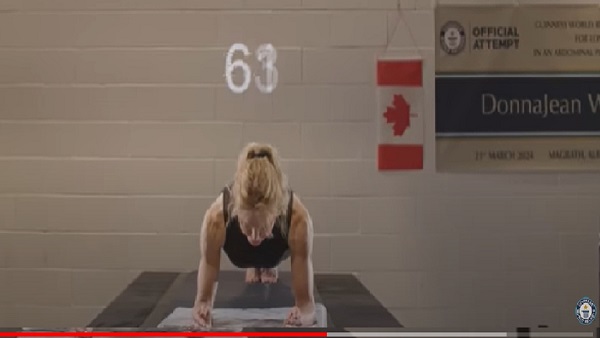 abdominal plank position