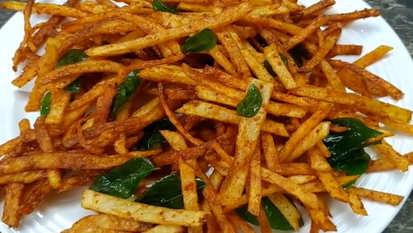 How To Make Aloo Chips Recipe At Home In Kannada
