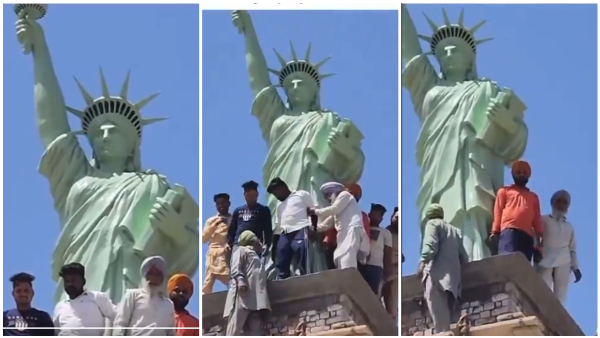 Statue Of Liberty In India Video Gone Viral Statue Of Liberty In India Video Gone Viral