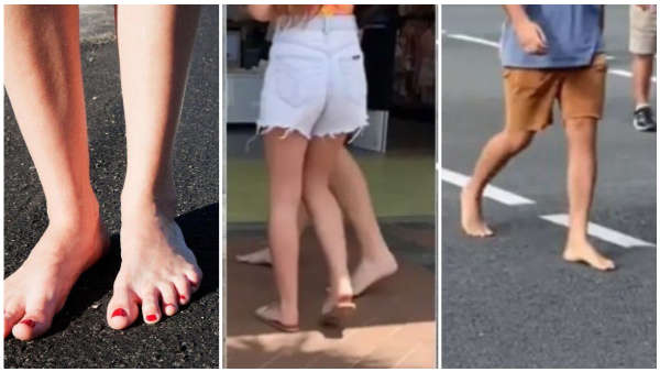 Walking Barefoot Trends In Online Do You Know Why Walking Barefoot Trends In Online Do You Know Why