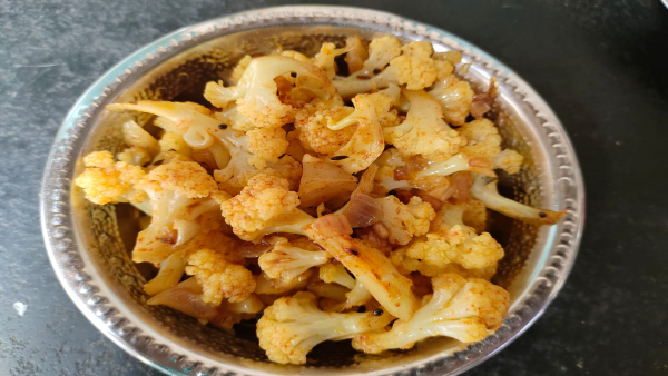 How To Make Cauliflower Palya Recipe In Kannada