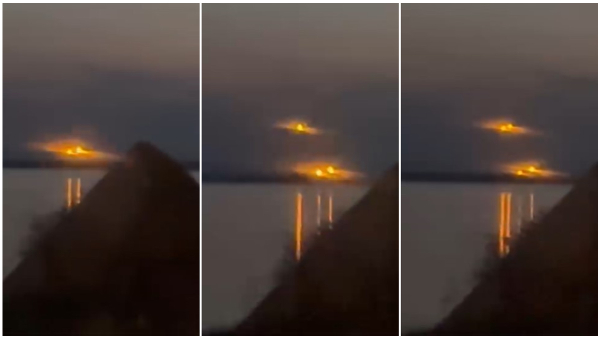 Couple Caught Strange Light In The Sky What Is This Mysterious Light