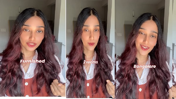 Bangalore woman searching flat viral video