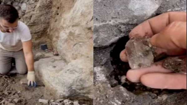 Man Finds Diamond IN Stone Viral Video Shocks Internet